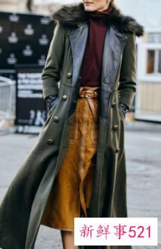 每穿起这个颜色的外套就会把自己美到