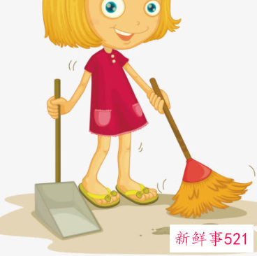 梦见用扫帚扫地