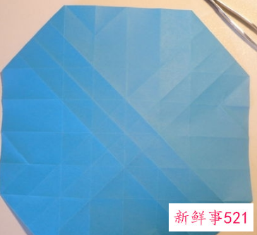 简易折纸花玫瑰花