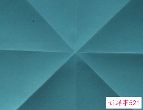 简易折纸花玫瑰花