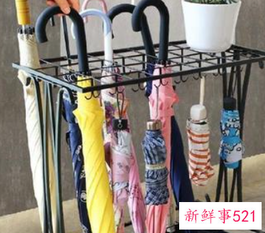 门口放雨伞对家里好吗