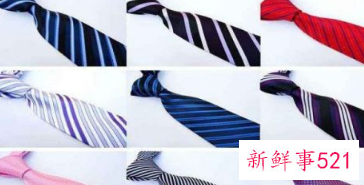 蓝色西装配什么颜色领带