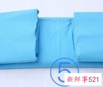 最简单的叠被子方法