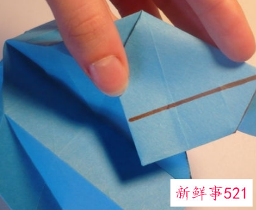 简易折纸花玫瑰花