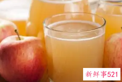 长期喝苹果汁有什么副作用