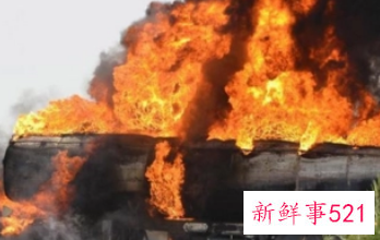 梦见油罐车爆炸着火