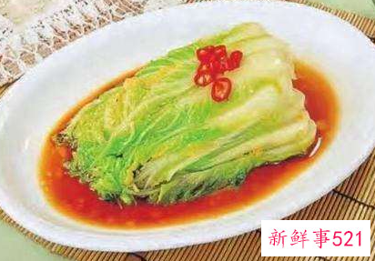 大白菜的营养价值及功效