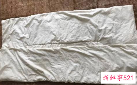 最简单的叠被子方法