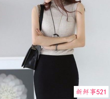 一步裙搭配什么上衣比较好看