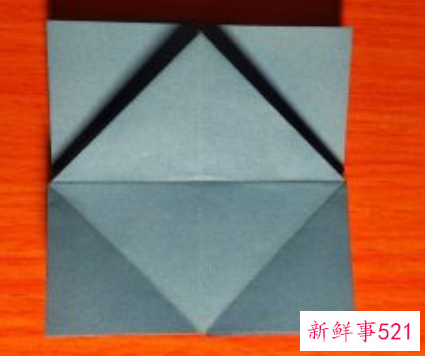 简易折纸花玫瑰花