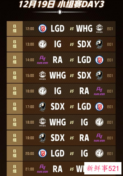 2021德玛西亚杯参赛队伍