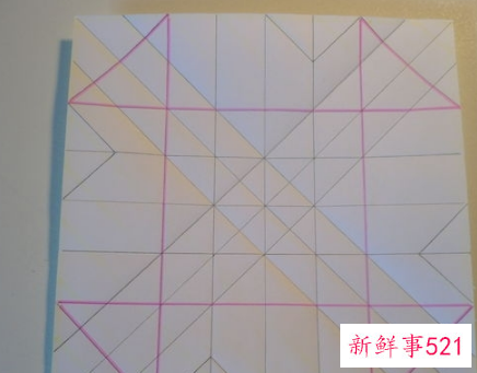 简易折纸花玫瑰花