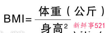 超重的BMI
