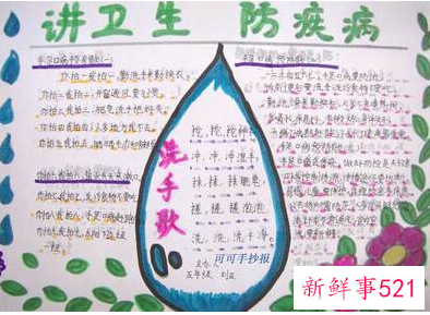 讲卫生的内容
