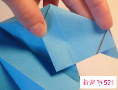 简易折纸花玫瑰花