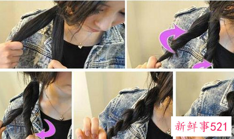 显瘦的辫子发型