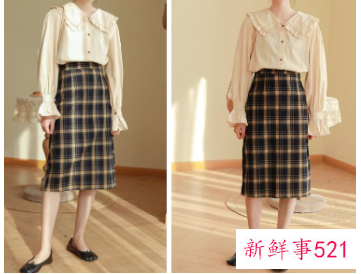 一打扮就惊艳的女生