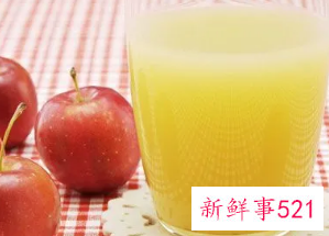 长期喝苹果汁有什么副作用
