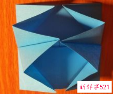 简易折纸花玫瑰花