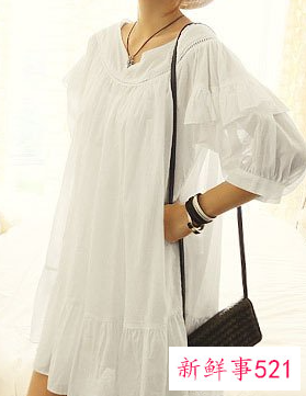 胸大微胖穿衣搭配图片