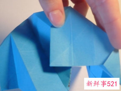 简易折纸花玫瑰花