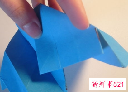 简易折纸花玫瑰花