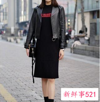 针织连衣裙搭配什么外套