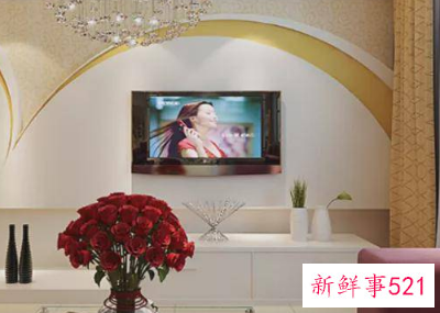 电视墙选什么背景招财