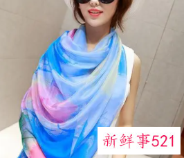 防晒披肩的各种围法图解