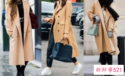 冬天驼色大衣