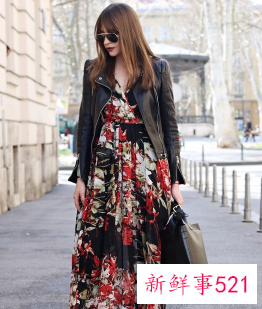 黑色皮衣怎么穿搭好看