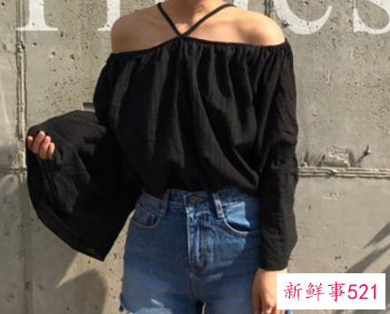 一字领衣服怎么搭配好看