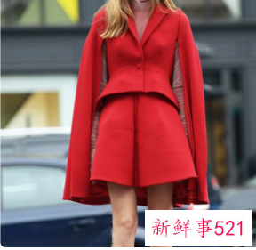 红色长裙配什么上衣