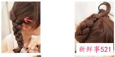 显瘦的辫子发型