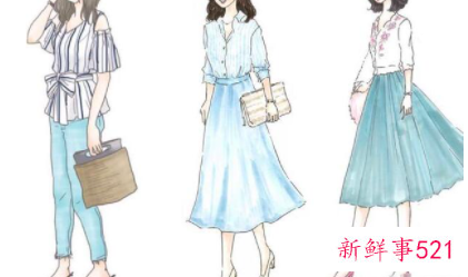夏天穿什么颜色衣服好看
