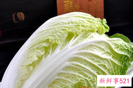 大白菜的营养价值及功效