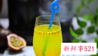 蜂蜜百香果饮的做法