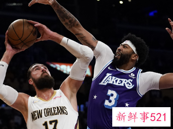 湖人再败鹈鹕，詹眉复出空砍61分