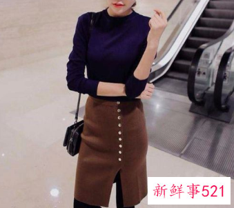 一步裙搭配什么上衣比较好看