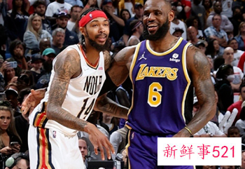 湖人再败鹈鹕，詹眉复出空砍61分