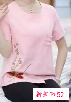上衣夏装女中老年穿