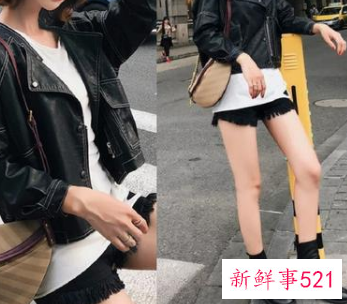 黑色皮衣怎么穿搭好看