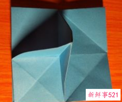 简易折纸花玫瑰花