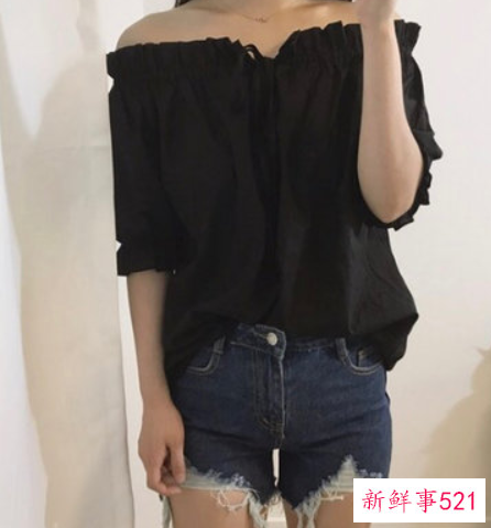 一字领衣服怎么搭配好看