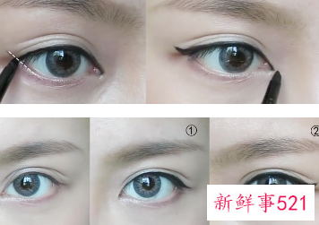 眼线怎么画比较自然