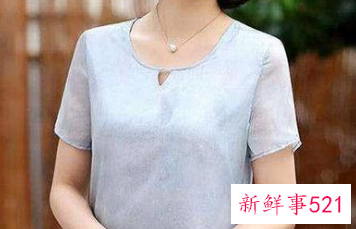 上衣夏装女中老年穿