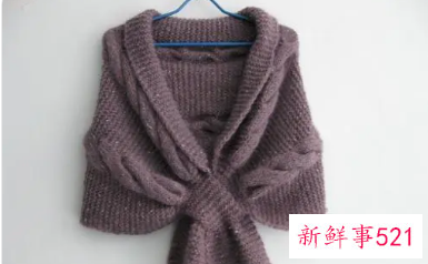 大围巾改披肩