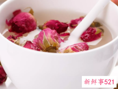 玫瑰花山楂片泡水的功效