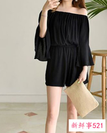 一字领衣服怎么搭配好看