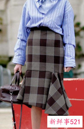 过膝裙搭配什么鞋子